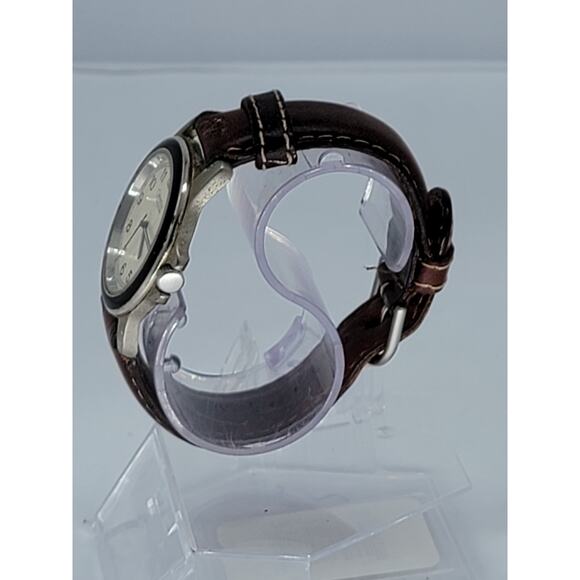 Vintage Caravelle 40B73 Mens Classic Silver Analog Quartz Watch - Picture 7 of 9